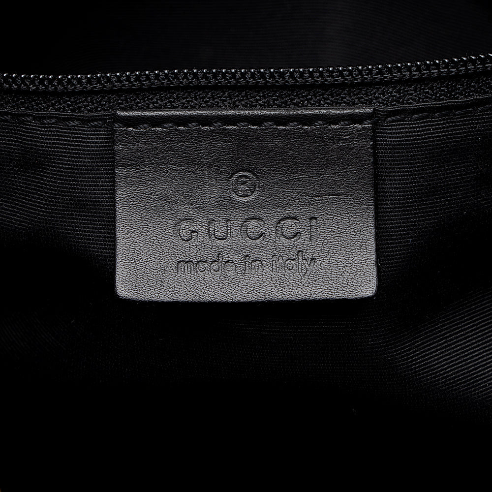 Gucci Gucci Denim Structured Shoulder Bag (SHF-19556)