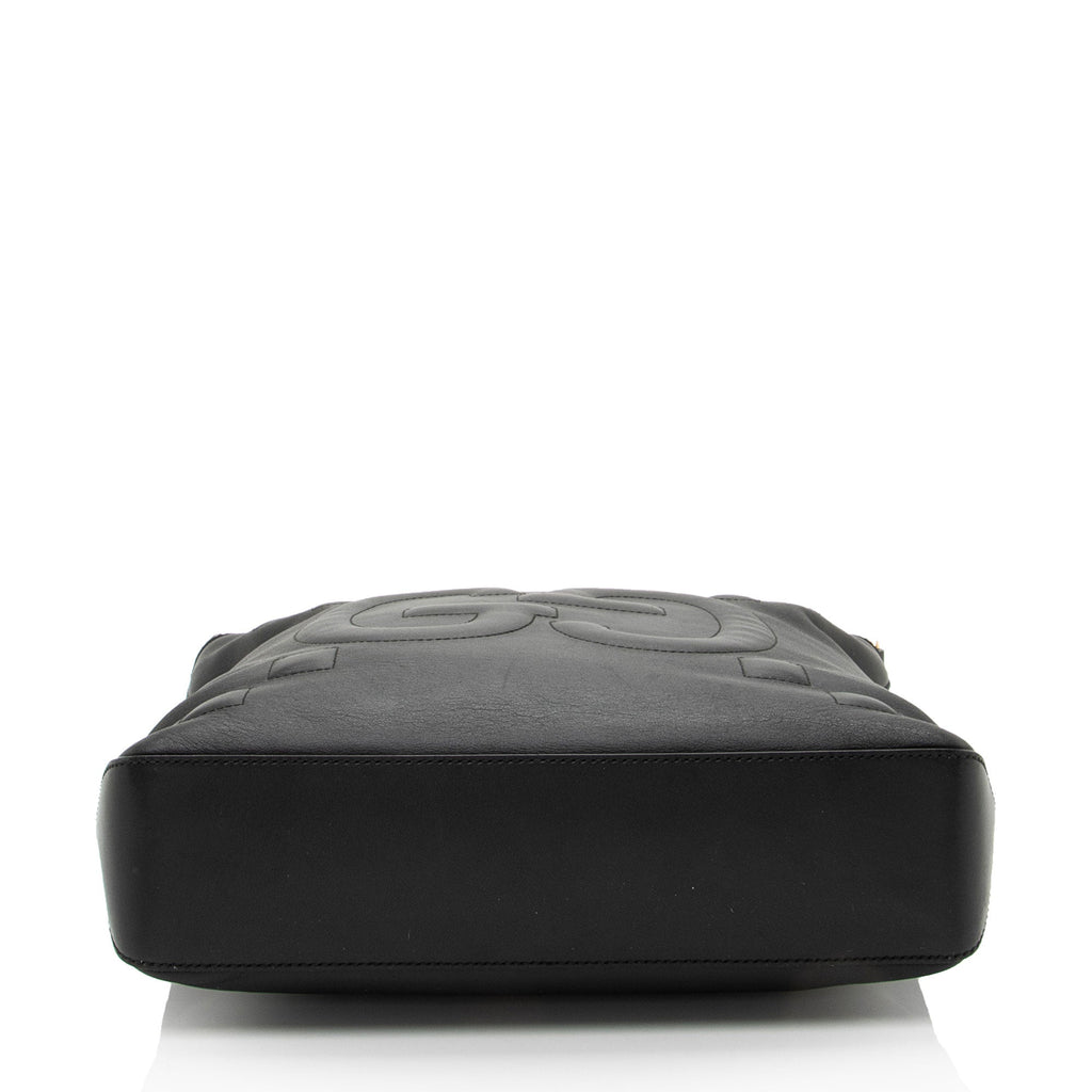 Gucci GG Embossed Calfskin Apollo Shoulder Bag