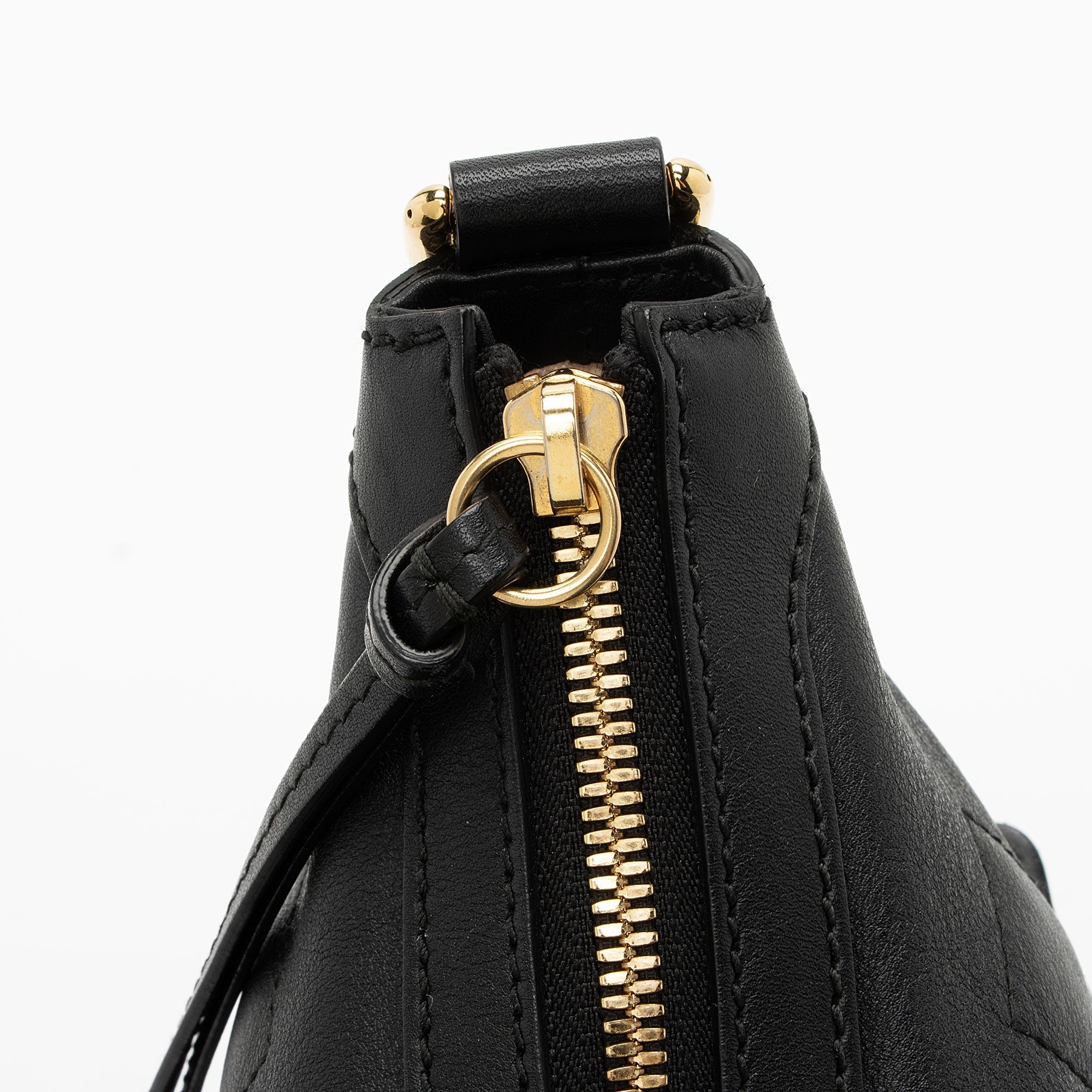 Gucci GG Embossed Calfskin Apollo Shoulder Bag