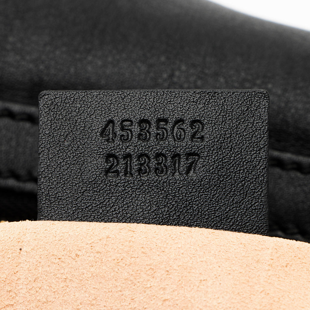 Gucci GG Embossed Calfskin Apollo Shoulder Bag