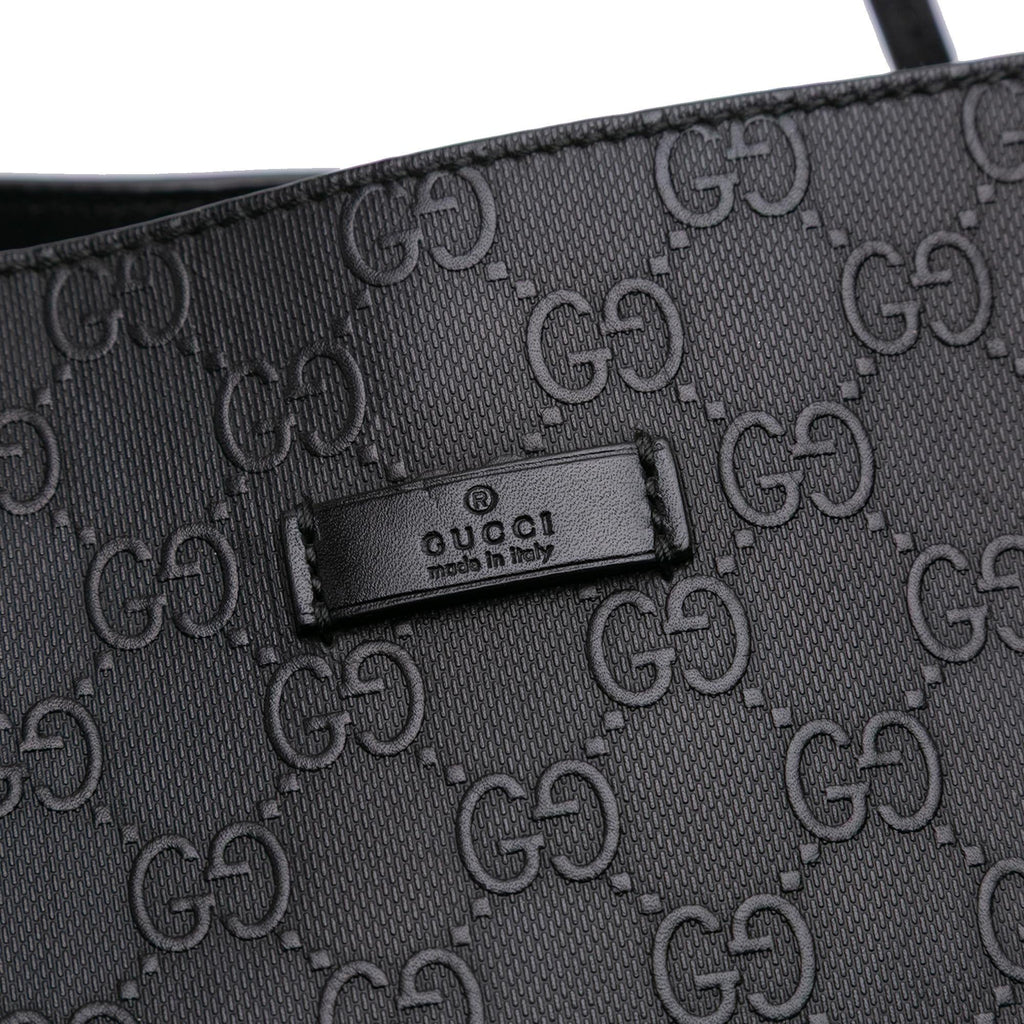 Gucci GG Embossed Leather Hilary Lux Tote