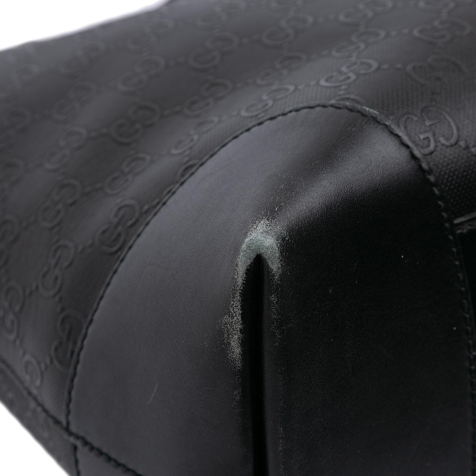 Gucci GG Embossed Leather Hilary Lux Tote
