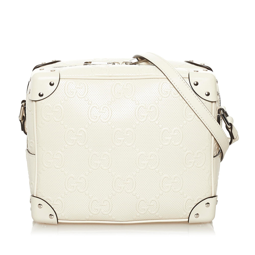 Gucci GG Embossed Perforated Square Bag (SHG-35081)