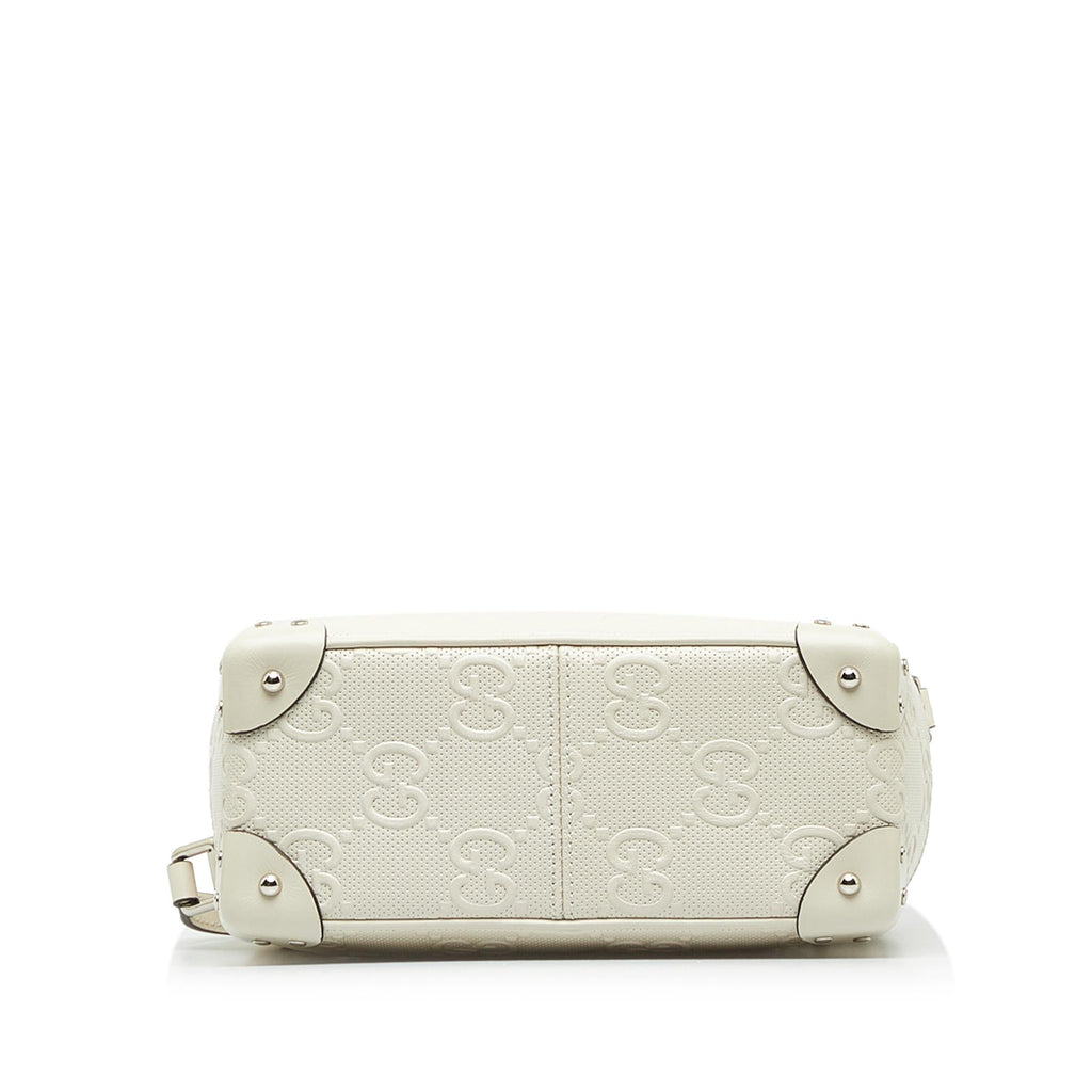 Gucci GG Embossed Perforated Square Bag (SHG-dVXLVM)