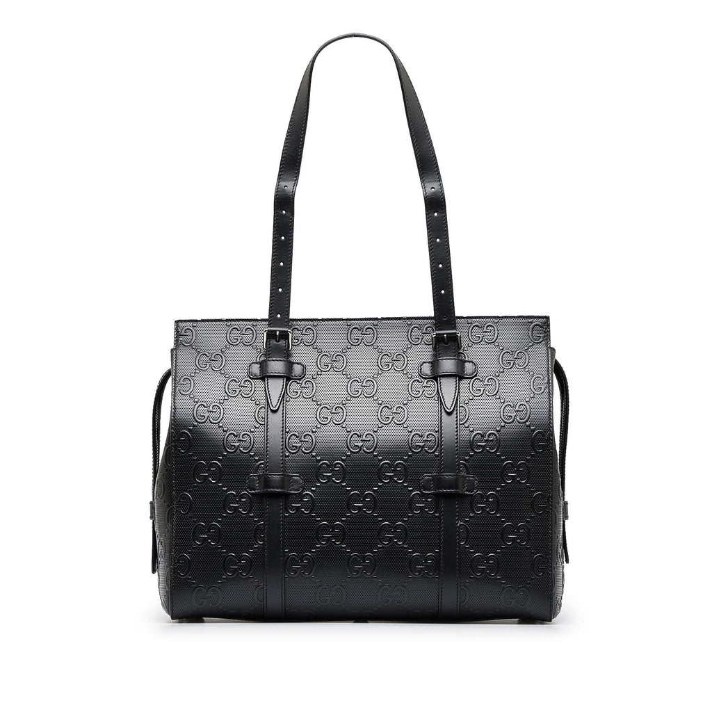 Gucci GG Embossed Tote (SHG-uqKTLW)