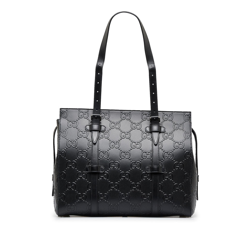 Gucci GG Embossed Tote (SHG-uqKTLW)