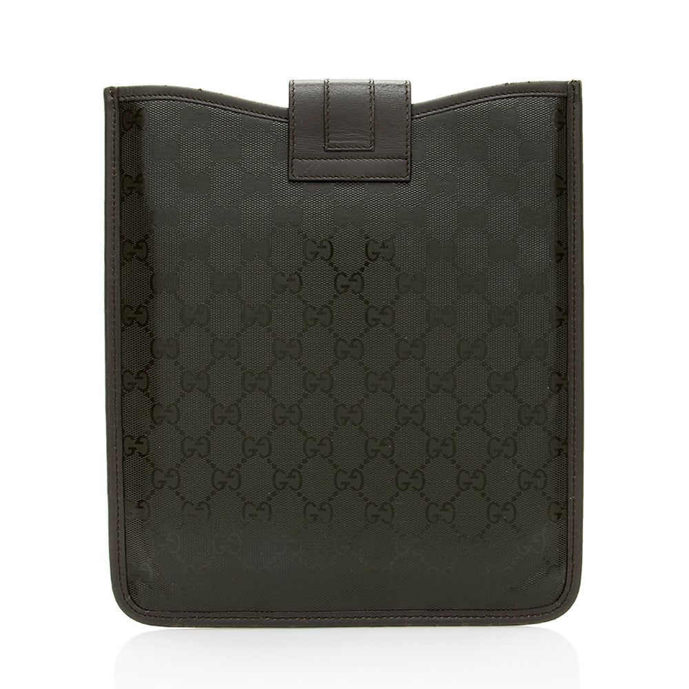 Gucci Gucci Imprime Canvas iPad Case - FINAL SALE (SHF-18486)