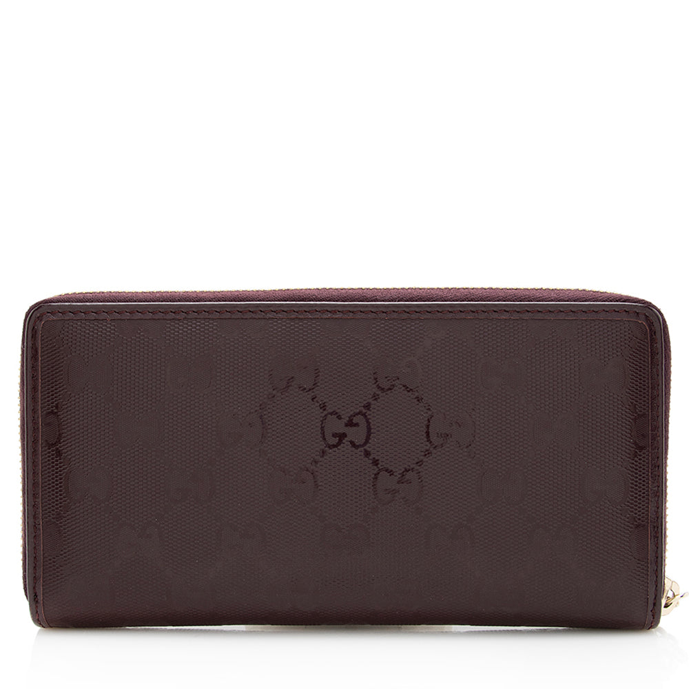 Gucci Gucci Imprime Interlocking G Zip Around Wallet (SHF-20127)
