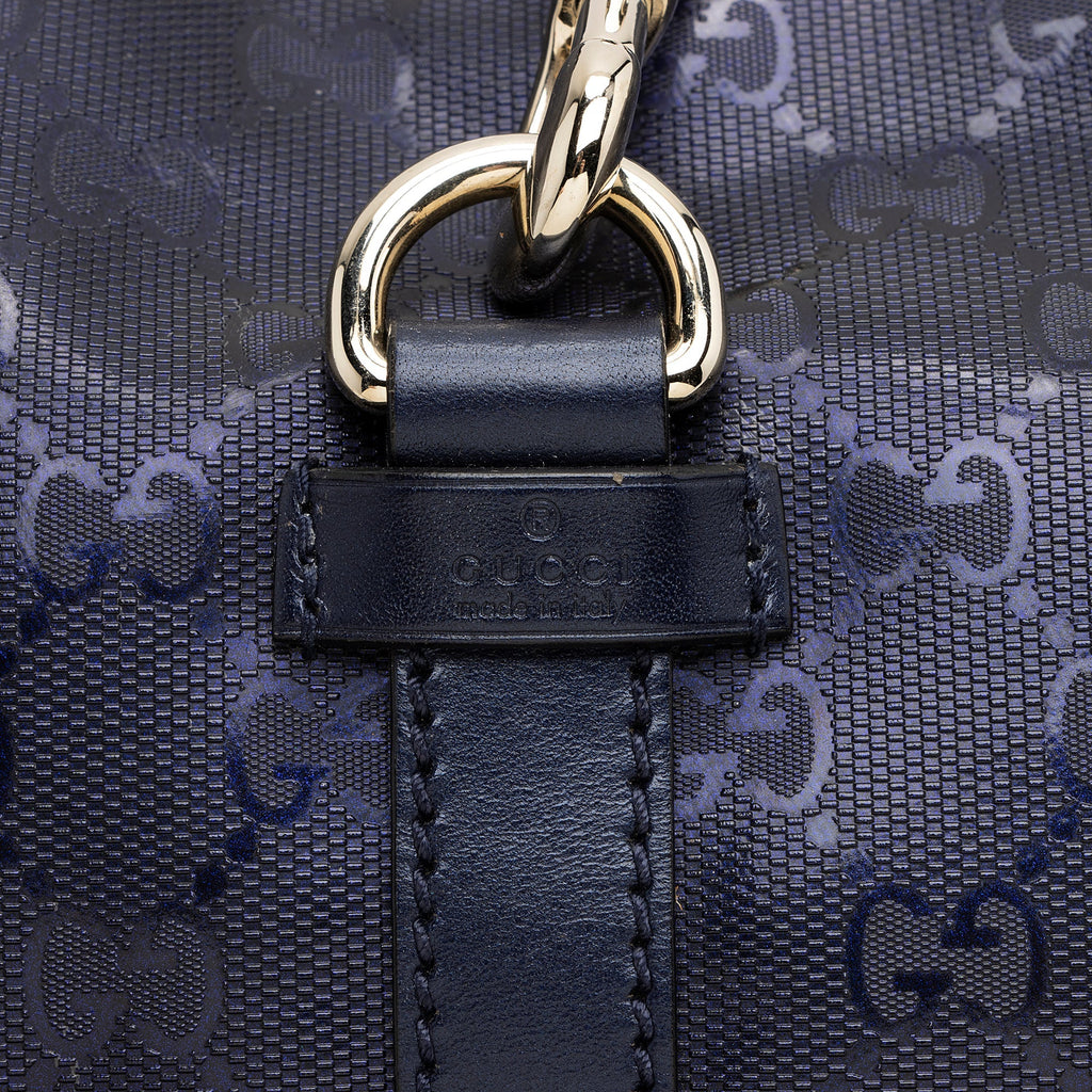 Gucci GG Imprime Joy Bardot Medium Shoulder Bag (SHF-23367)