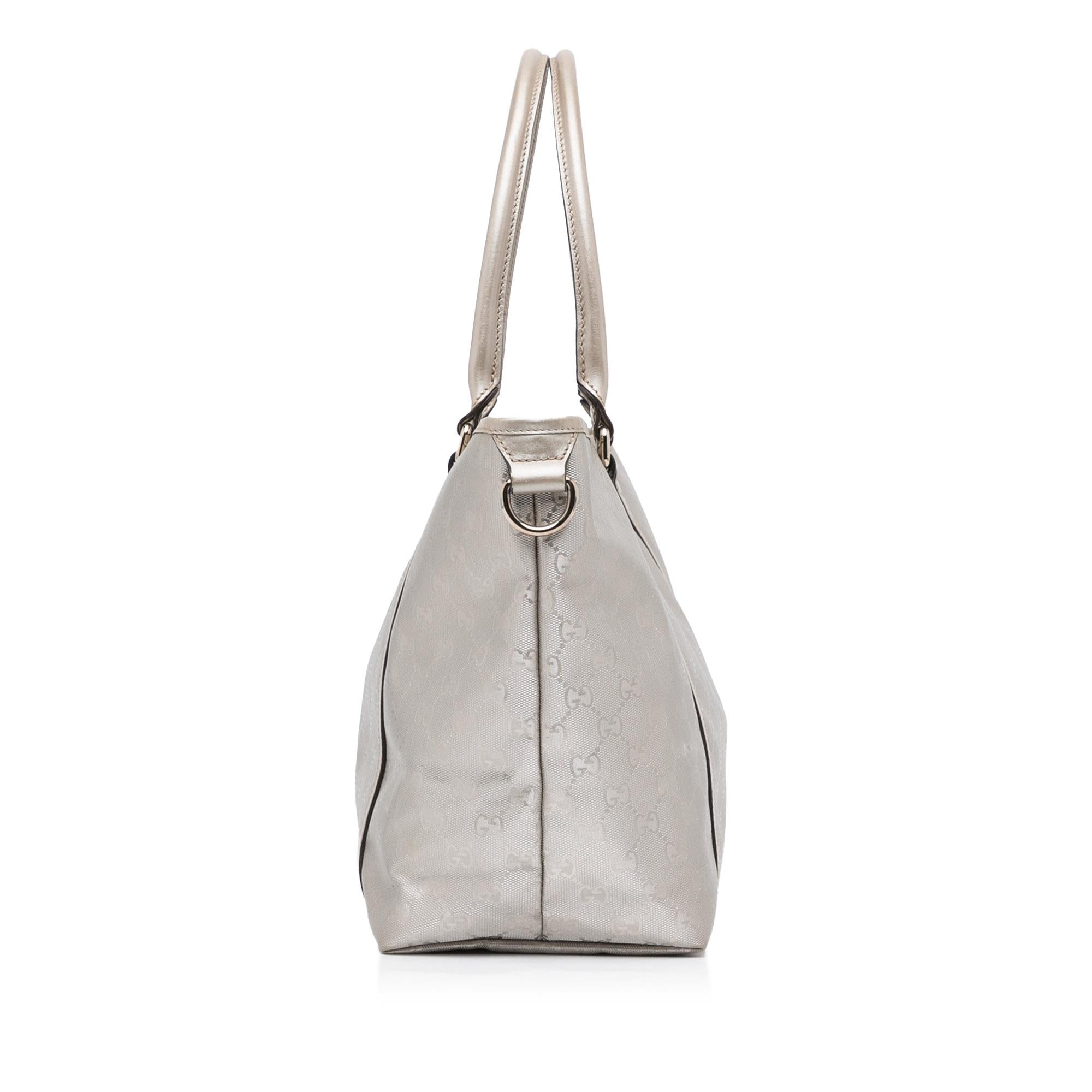 Gucci GG Imprime Joy Tote Bag (SHG-FNAolv)