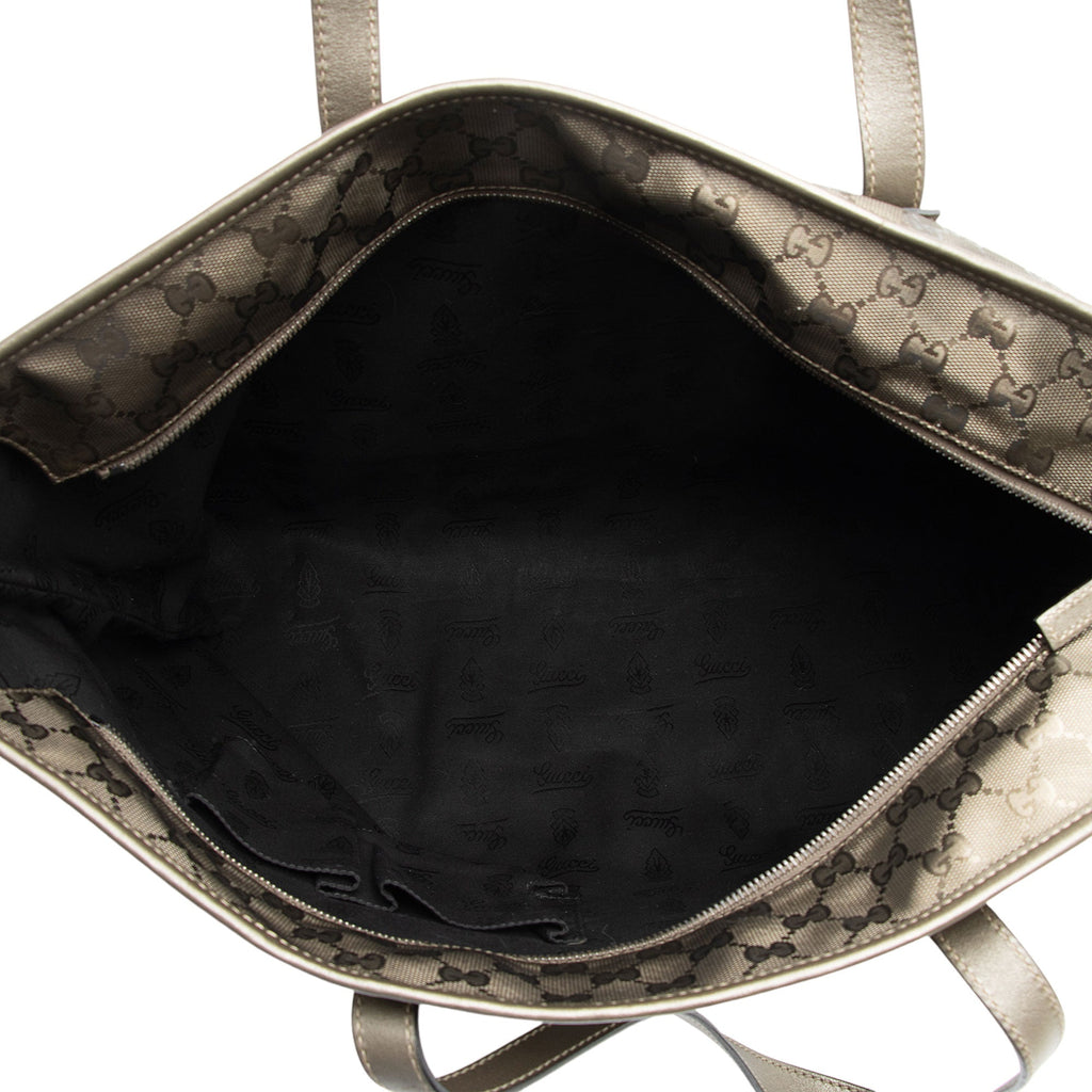 Gucci GG Imprime Large Tote (SHF-vLQjcK)
