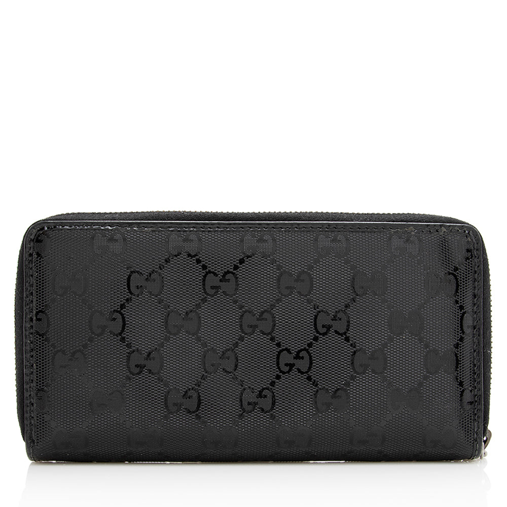 Gucci Gucci Imprime Zip Organizer Wallet (SHF-19015)