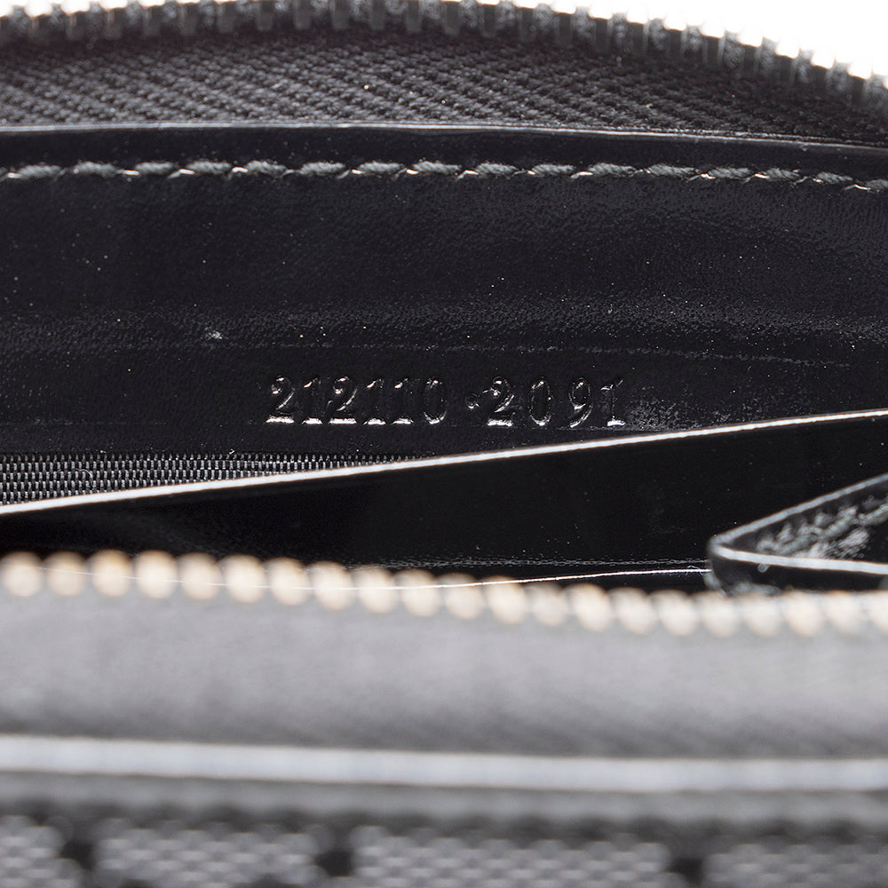 Gucci Gucci Imprime Zip Organizer Wallet (SHF-19015)