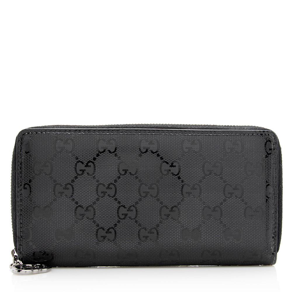 Gucci Gucci Imprime Zip Organizer Wallet (SHF-19015)