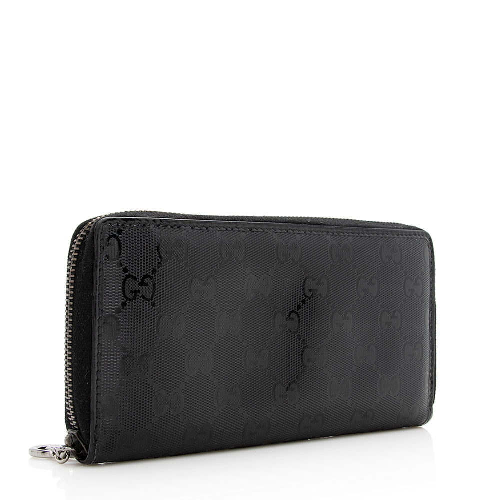 Gucci Gucci Imprime Zip Organizer Wallet (SHF-19015)