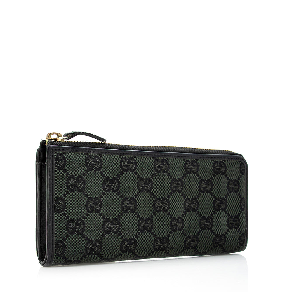 Gucci Gucci Imprime Zip Wallet (SHF-18680)