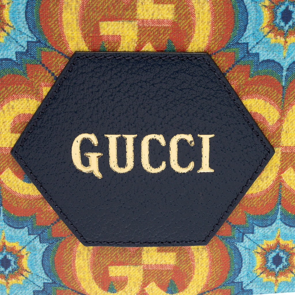 Gucci GG Kaleidoscope Canvas 100th Anniversary Medium Tote (SHF-vURevc)