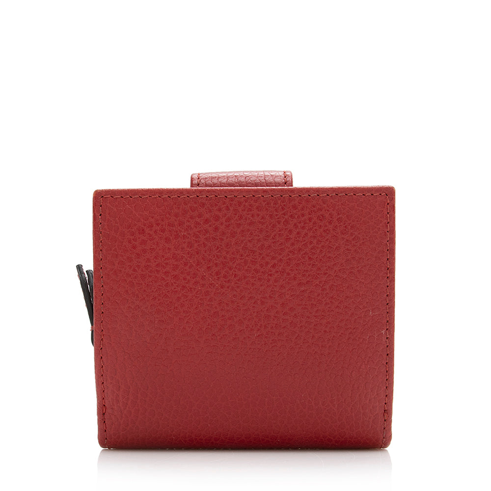 Gucci Gucci Leather French Wallet (SHF-21380)