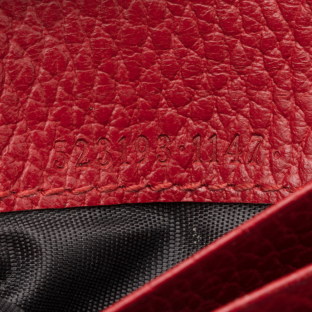 Gucci Gucci Leather French Wallet (SHF-21380)