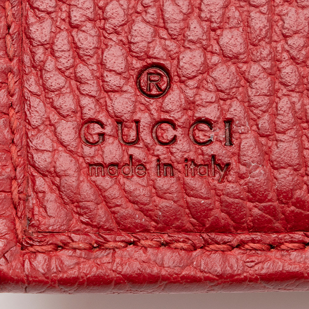 Gucci Gucci Leather French Wallet (SHF-21380)