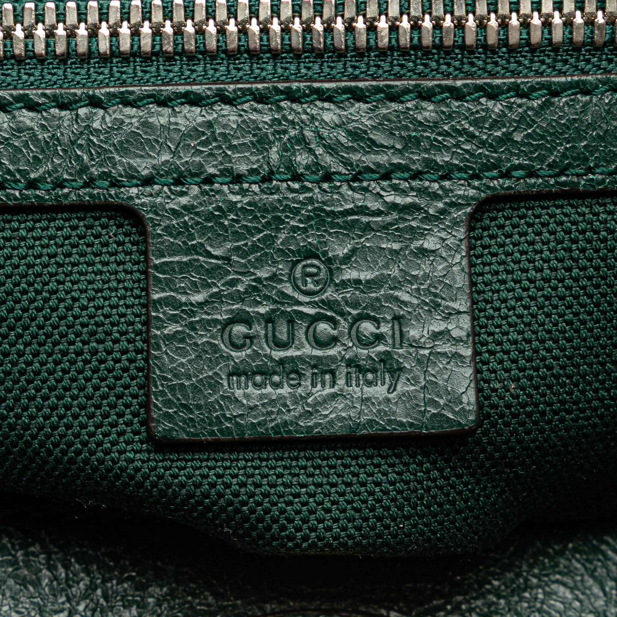 Gucci GG Leather Morpheus Satchel