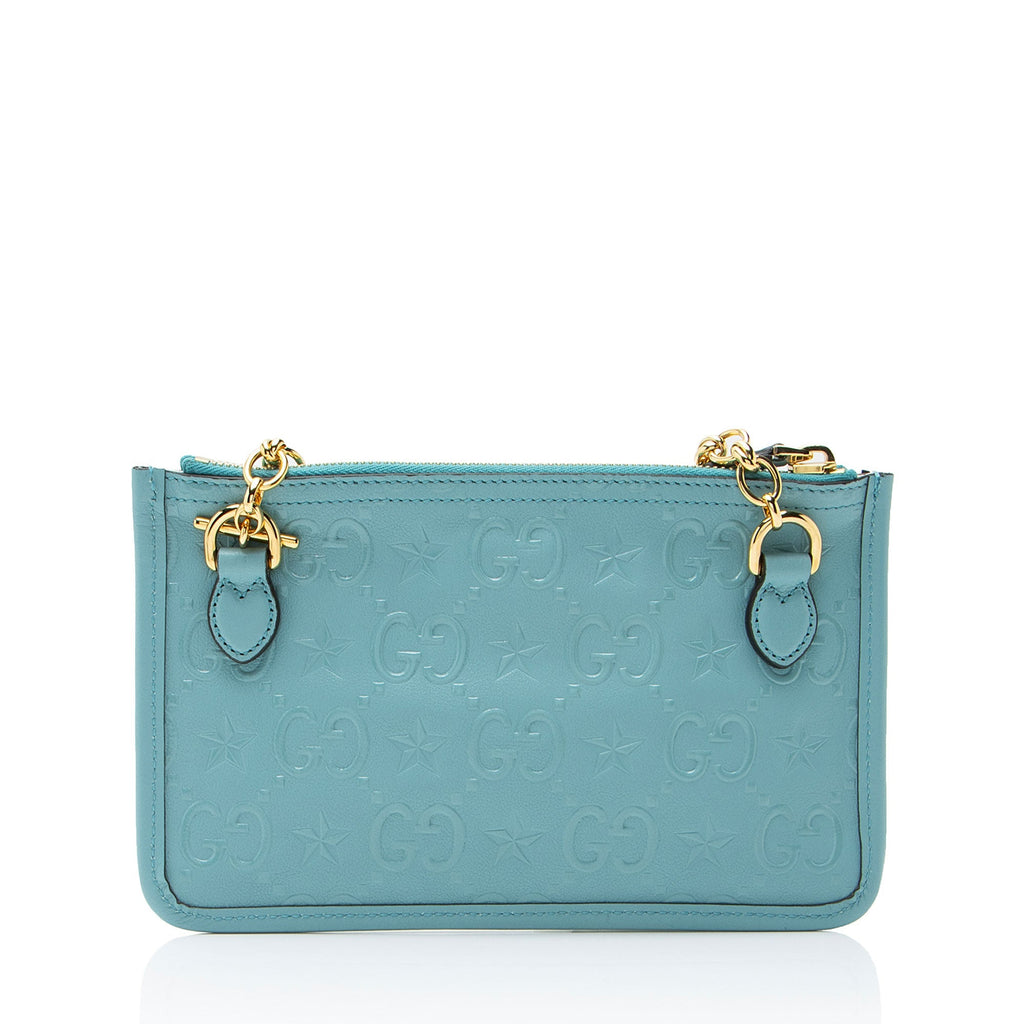 Gucci GG Leather Star Pochette