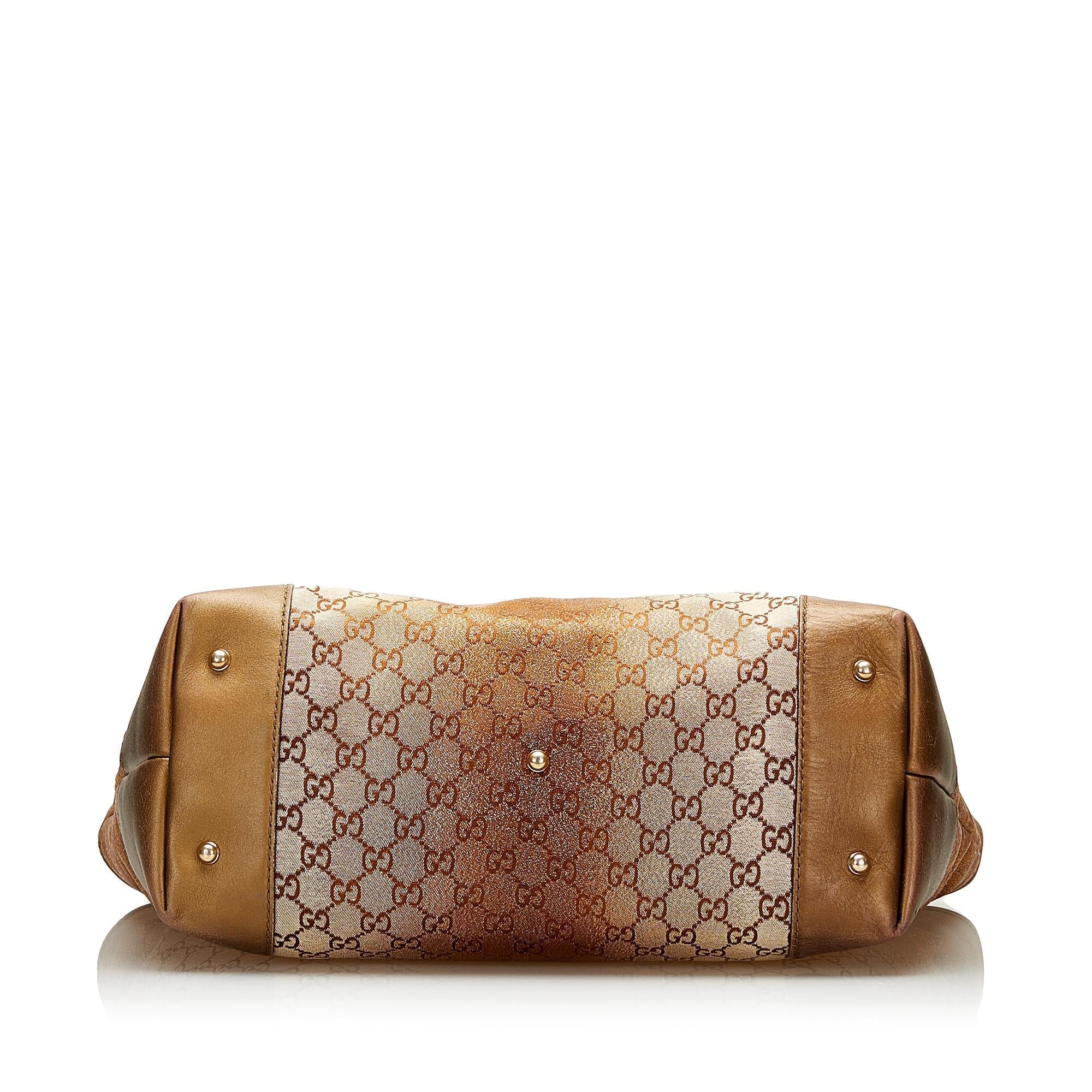 Gucci GG Lurex Heartbit Tote (SHG-35722)