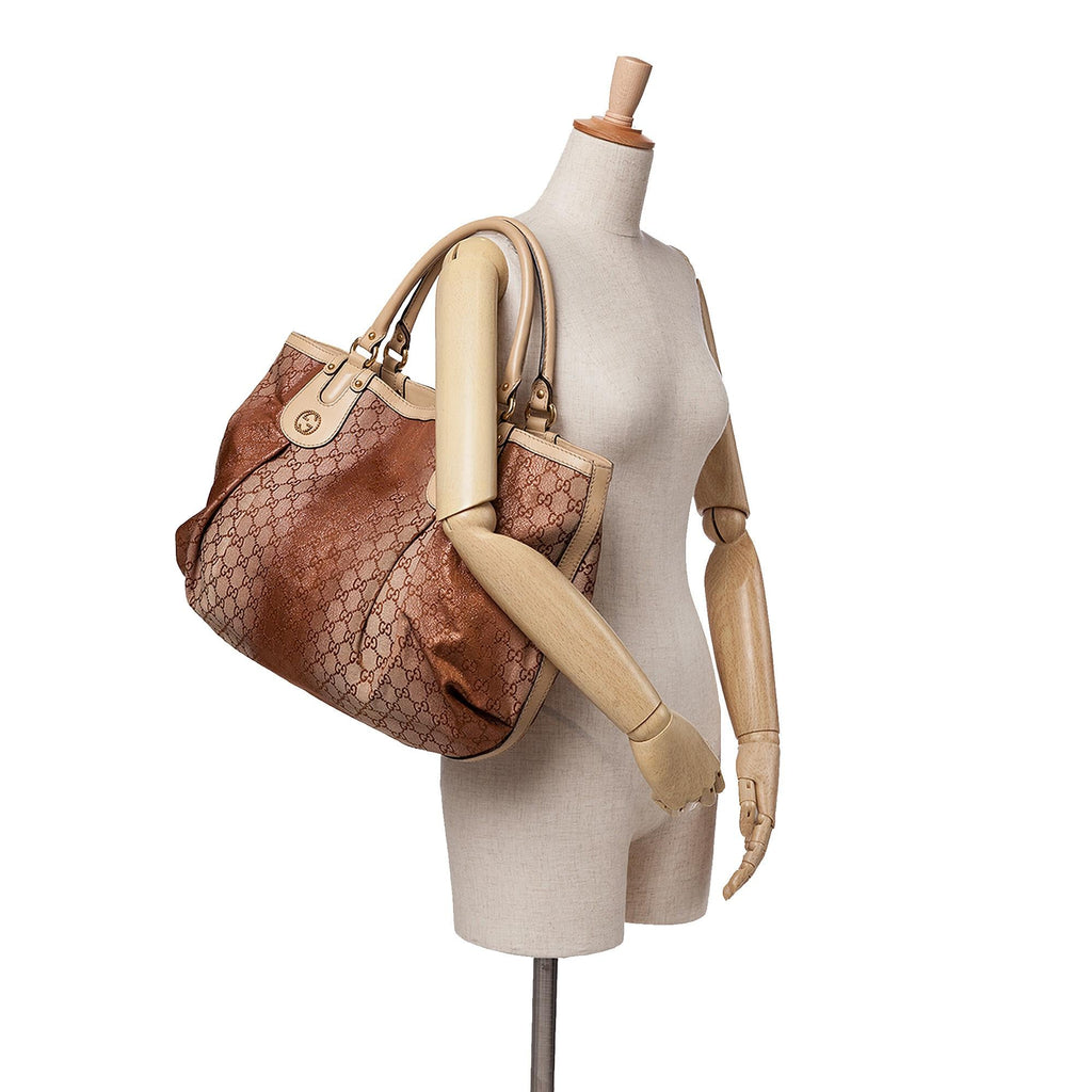Gucci GG Lurex Scarlett Tote
