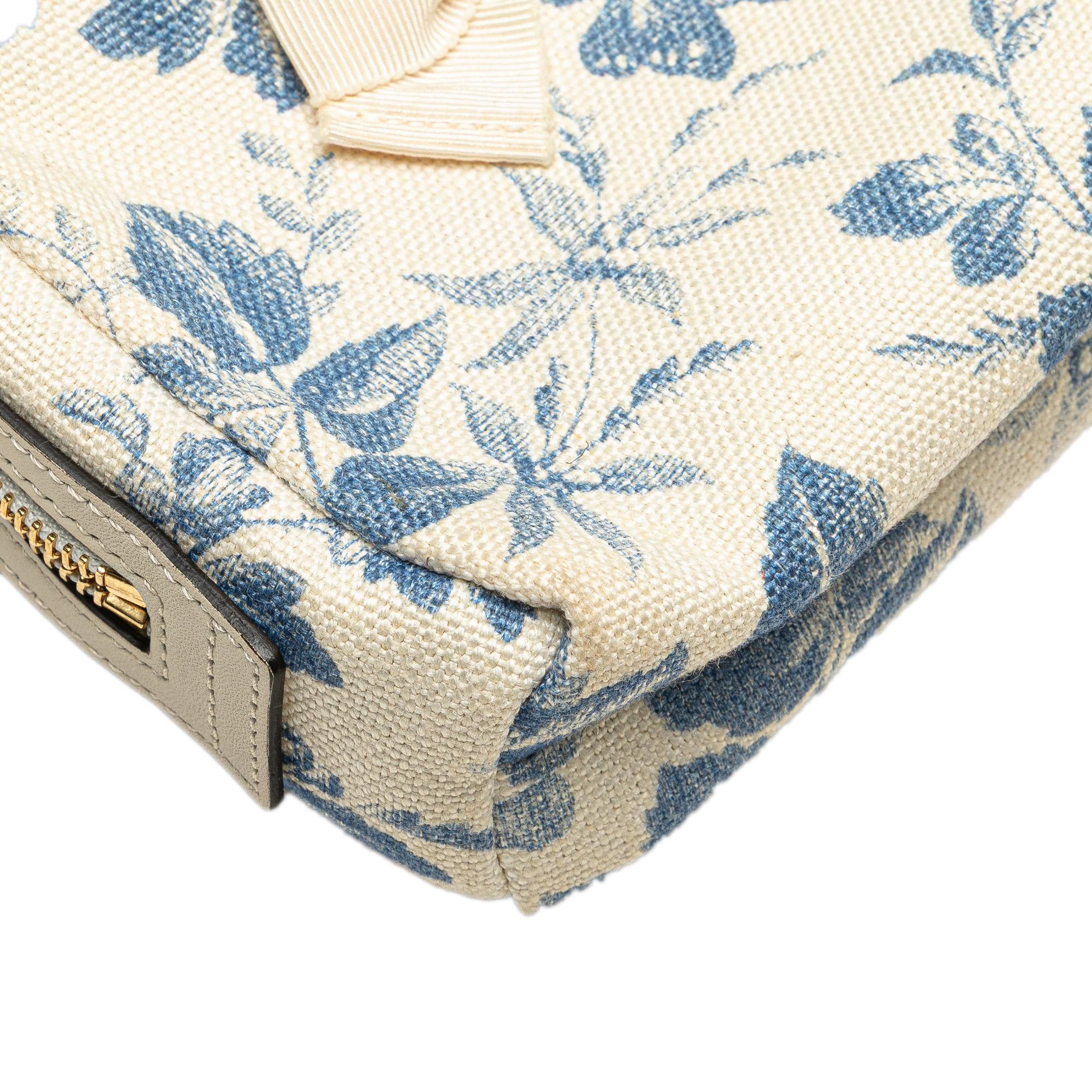 Gucci GG Marmont Canvas Herbarium Pouch
