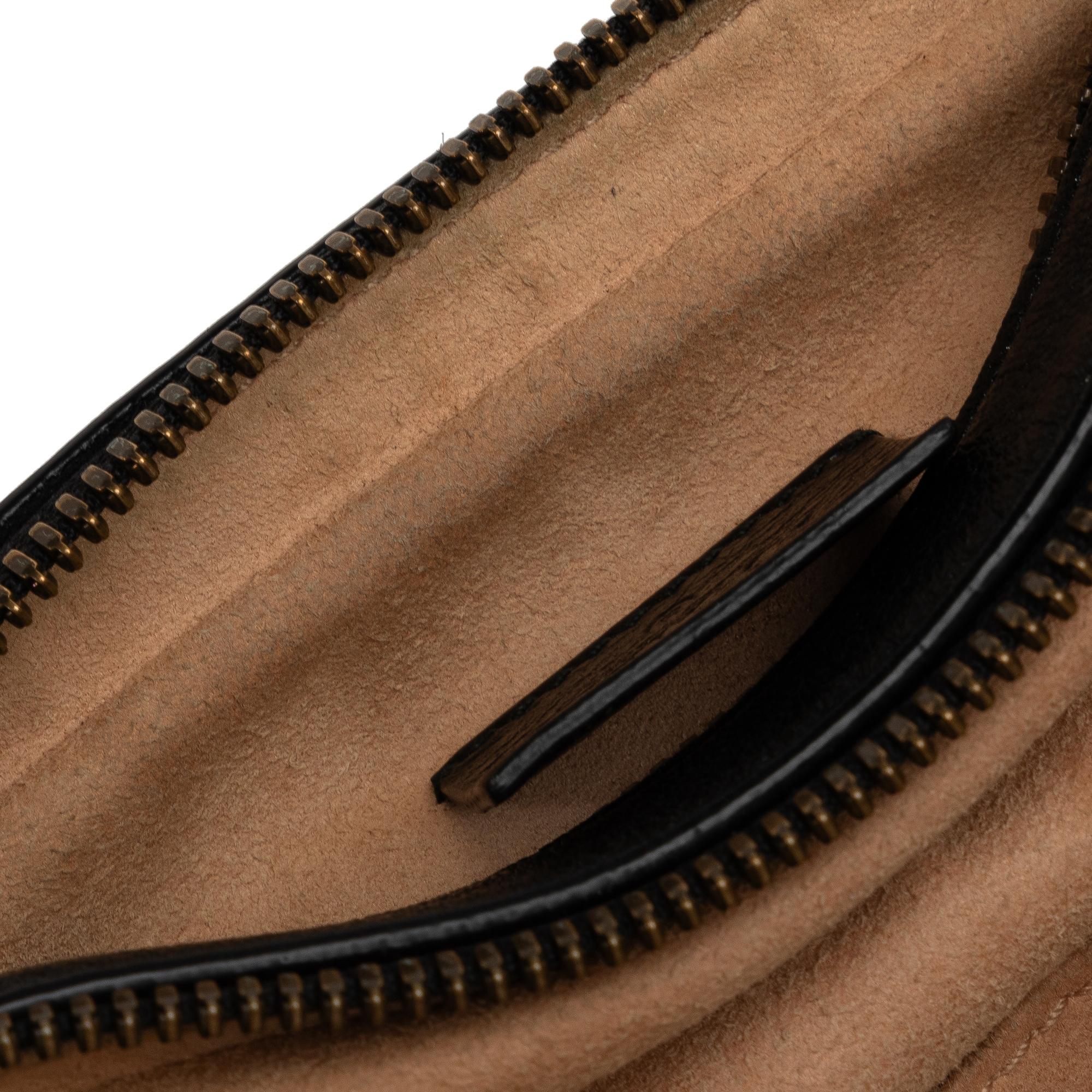 Gucci GG Marmont Double Zip Camera Bag (SHG-KSLWSR)