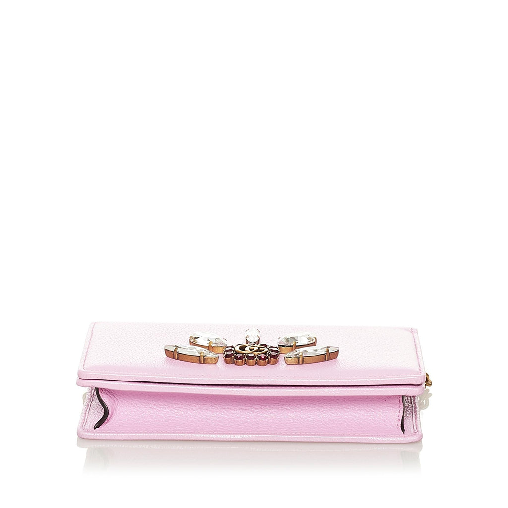 Gucci GG Marmont Embellished Wallet On Chain (SHG-34352)