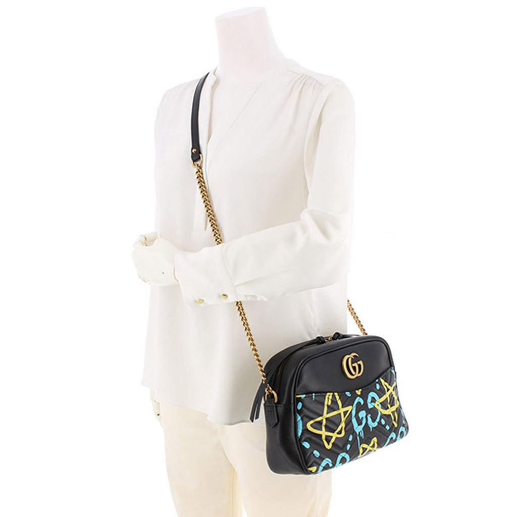 Gucci GG Marmont Ghost Crossbody (SHG-jsbxel)