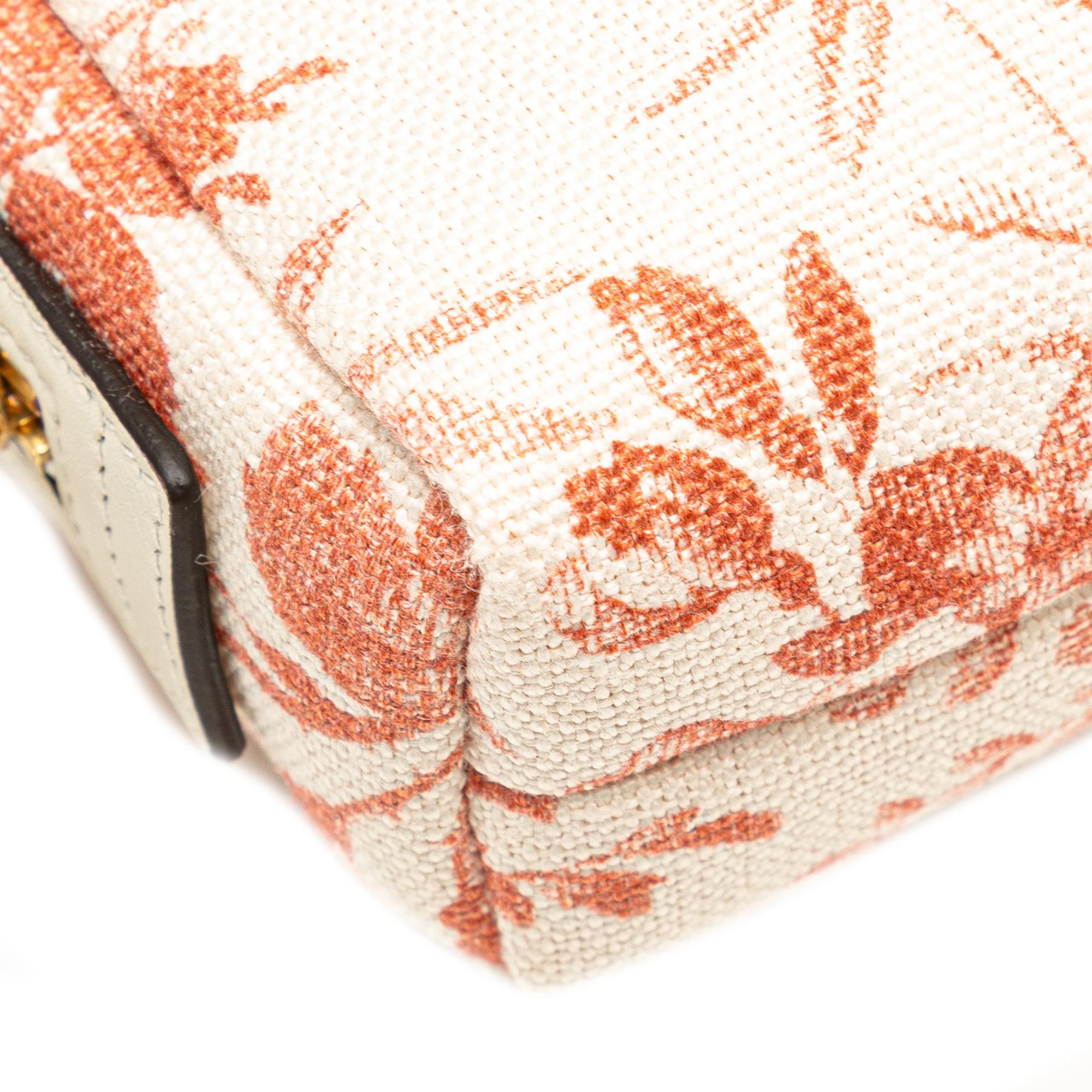 Gucci GG Marmont Herbarium Canvas Pouch