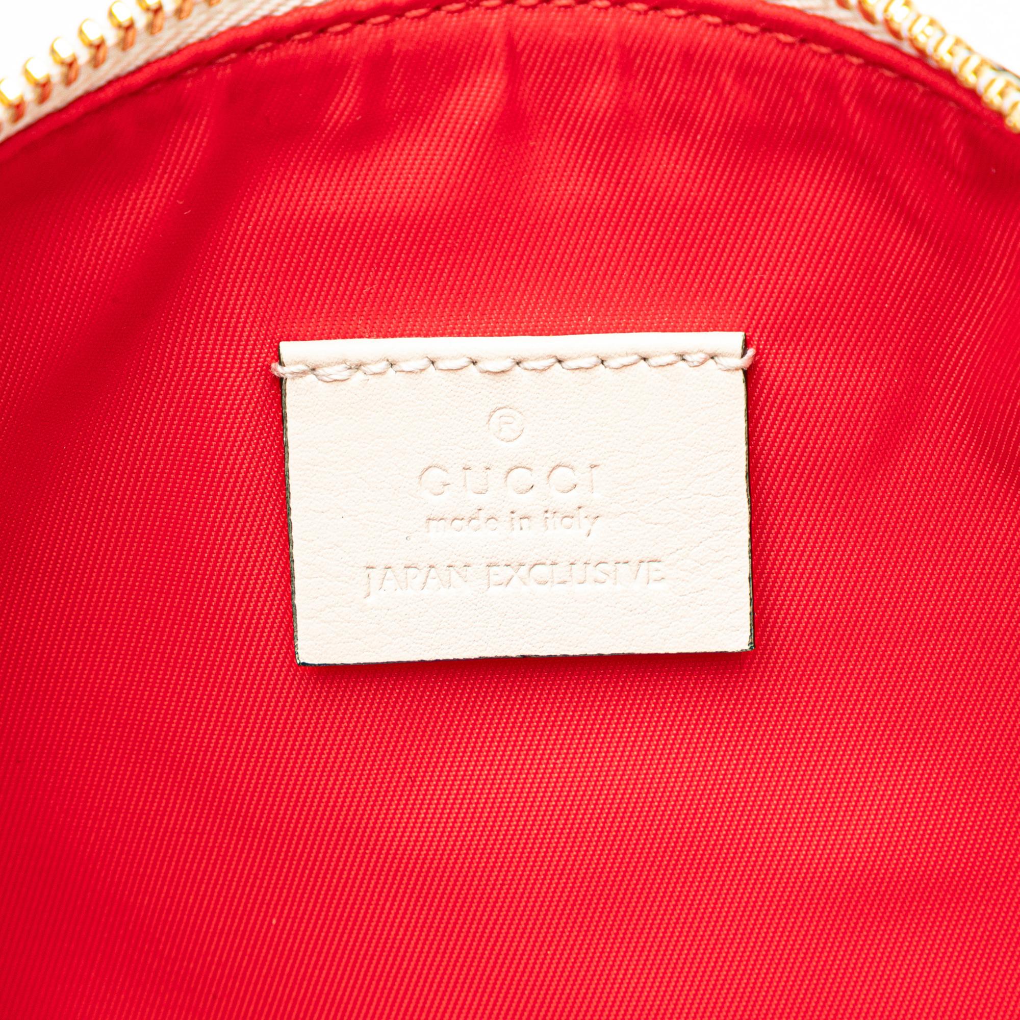 Gucci GG Marmont Herbarium Canvas Pouch