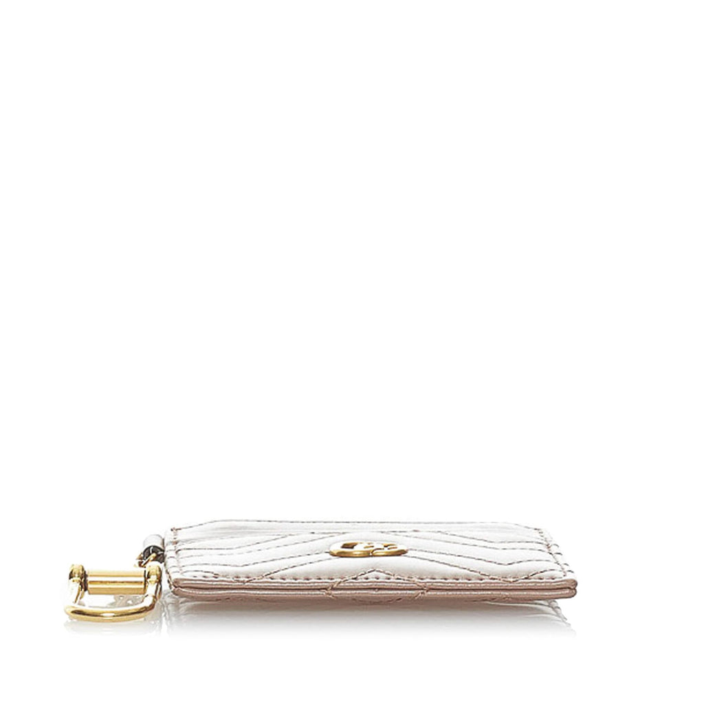 Gucci Gucci Marmont Keychain Wallet Leather Coin Pouch (SHG-32383)