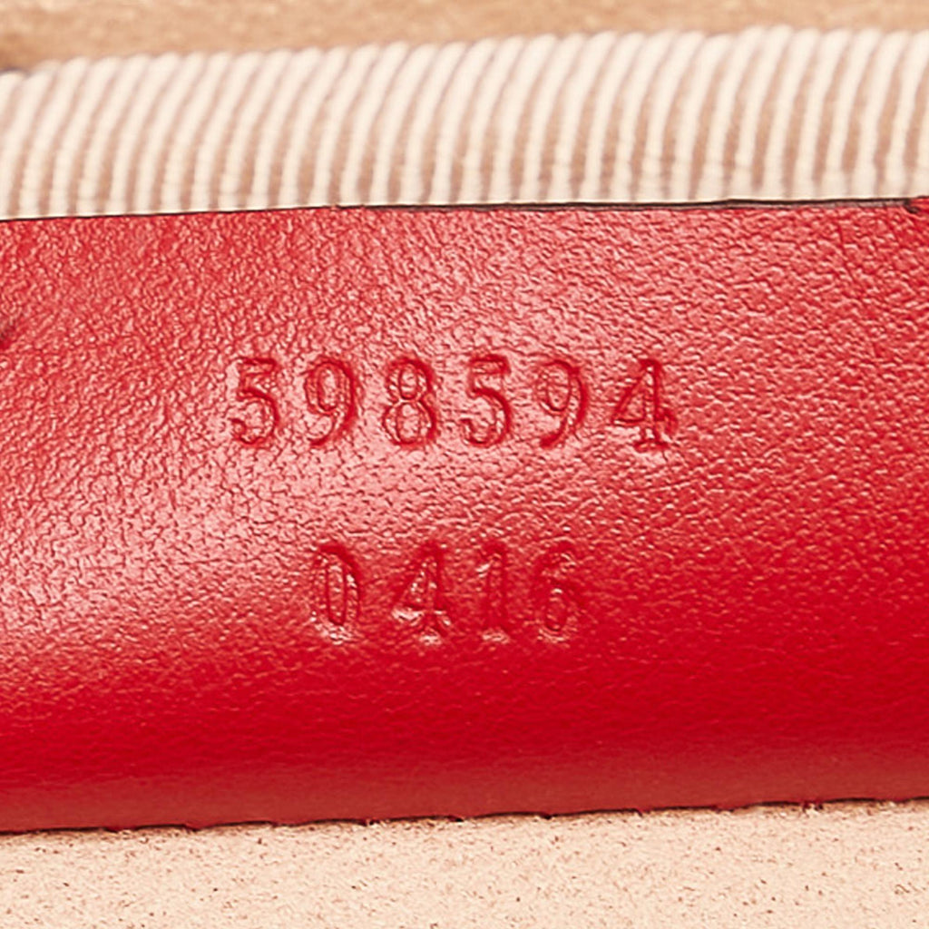 Gucci GG Marmont Leather Round Backpack (SHG-31325)