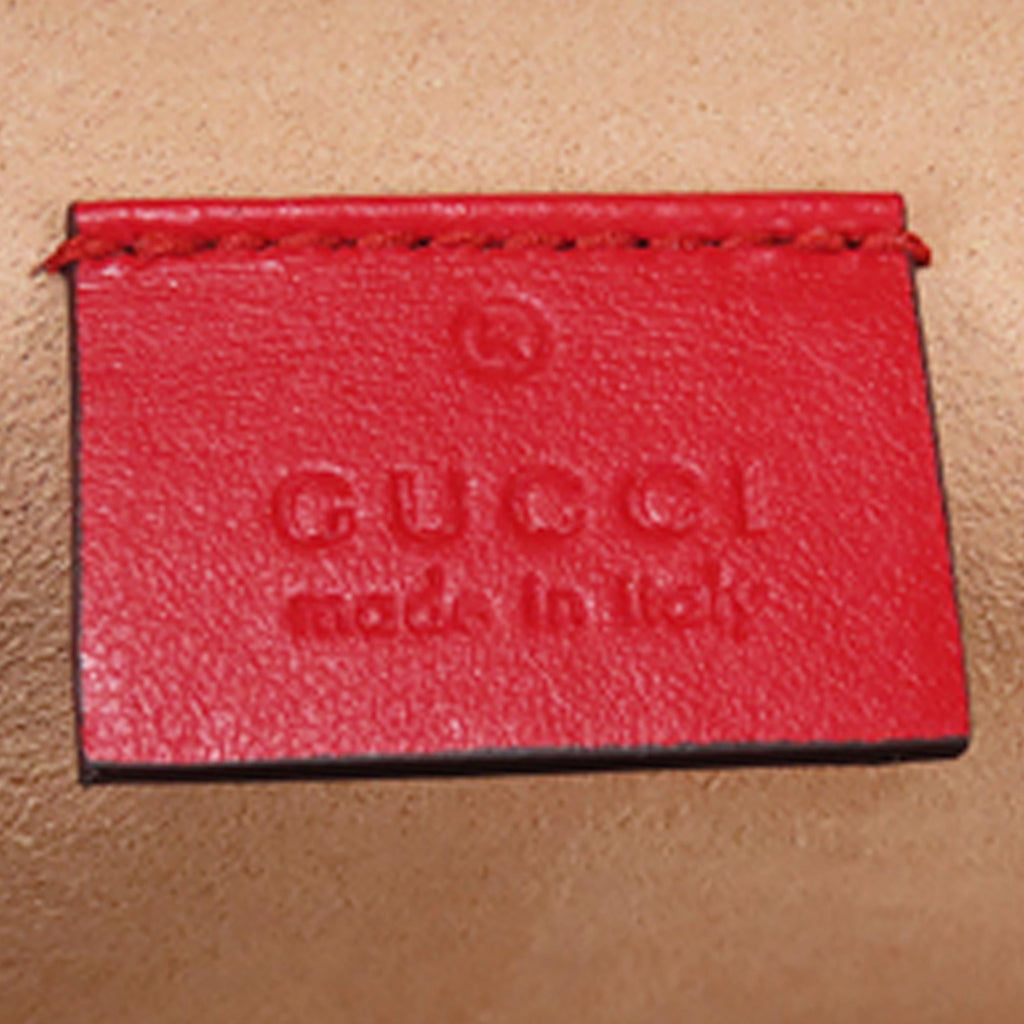 Gucci GG Marmont Leather Round Backpack (SHG-37614)