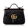 Gucci Gucci Marmont Leather Satchel (SHG-30460)