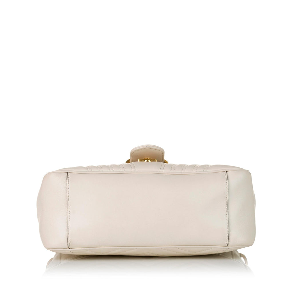Gucci Gucci Marmont Leather Satchel (SHG-32596)