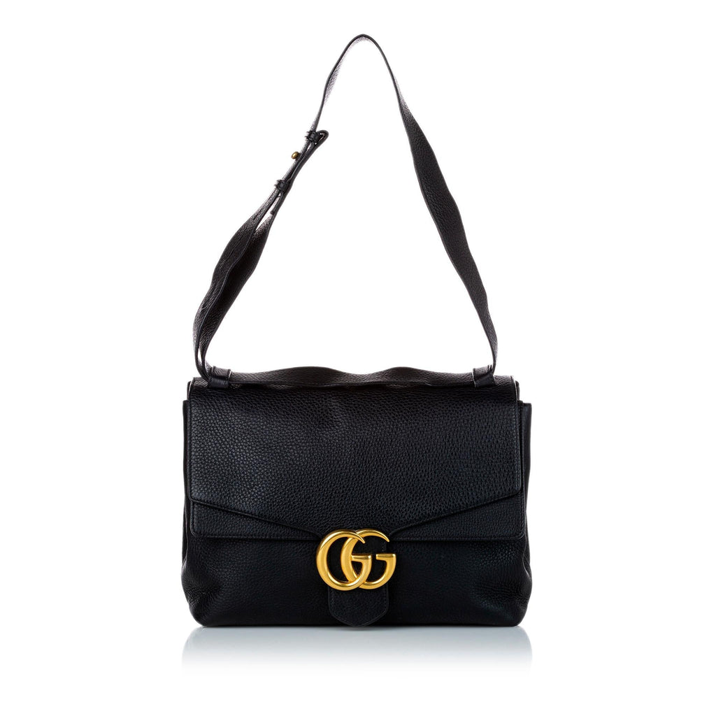 Gucci Gucci Marmont Leather Shoulder Bag (SHG-30299)