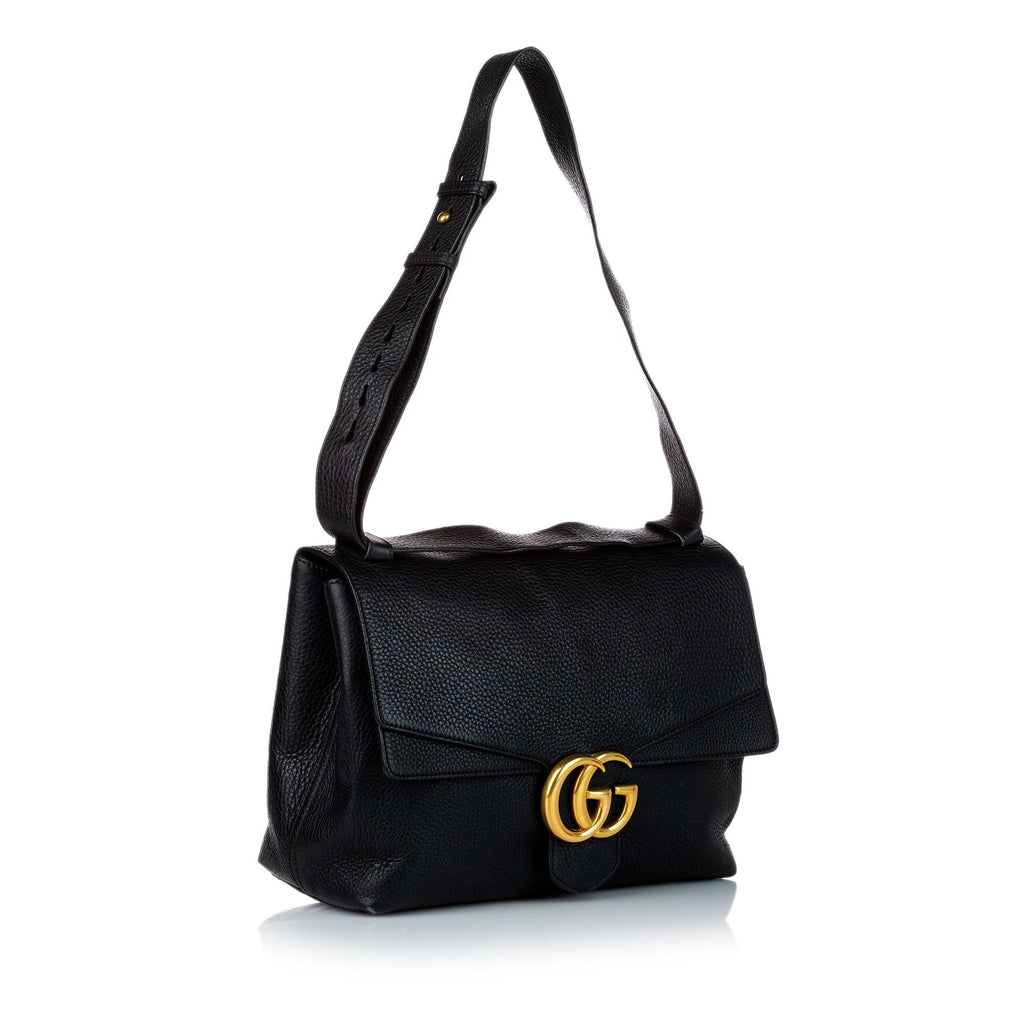 Gucci Gucci Marmont Leather Shoulder Bag (SHG-30299)