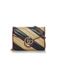 Gucci Gucci Marmont Leather Wallet on Chain (SHG-33741)