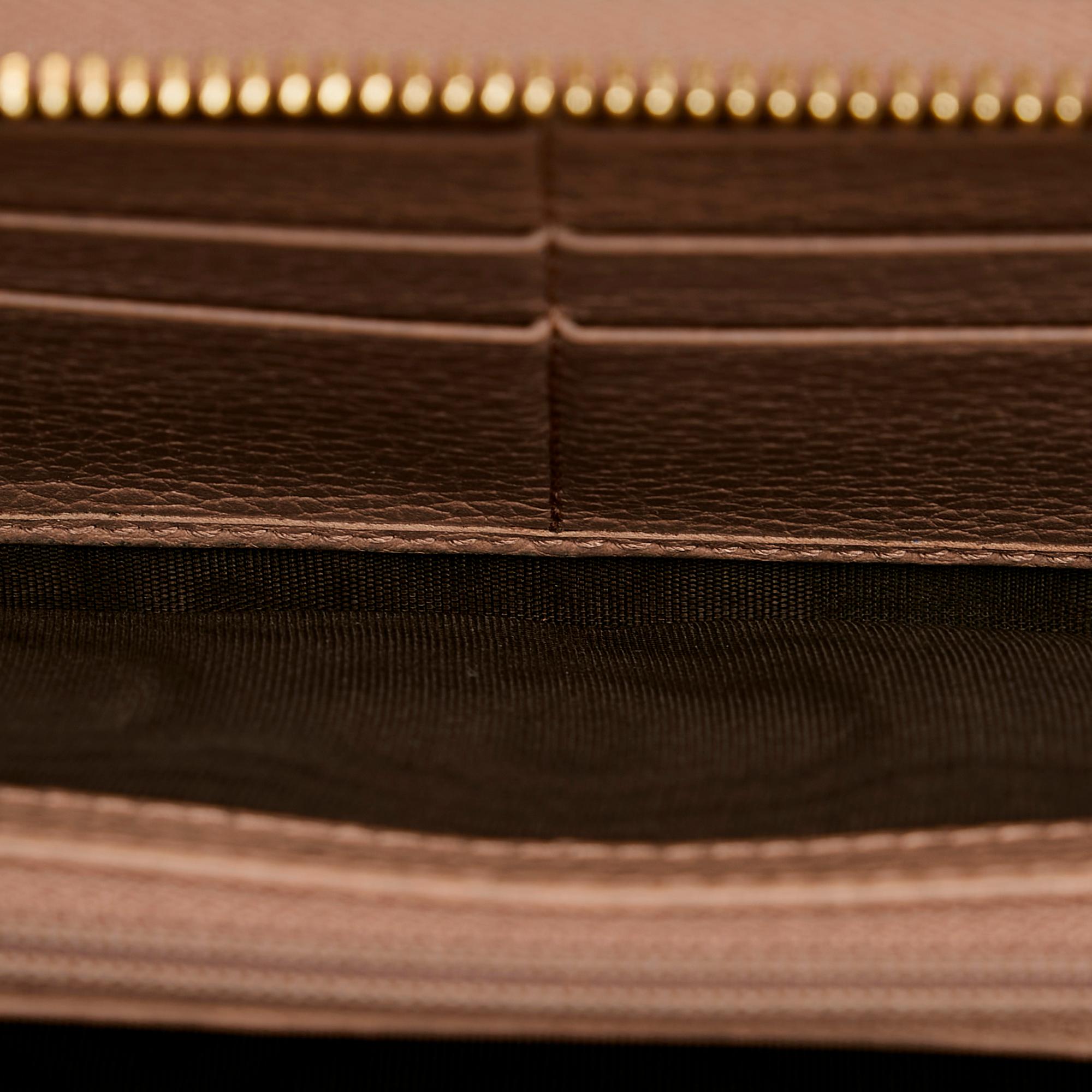 Gucci Gucci Marmont Leather Wallet (SHG-29633)