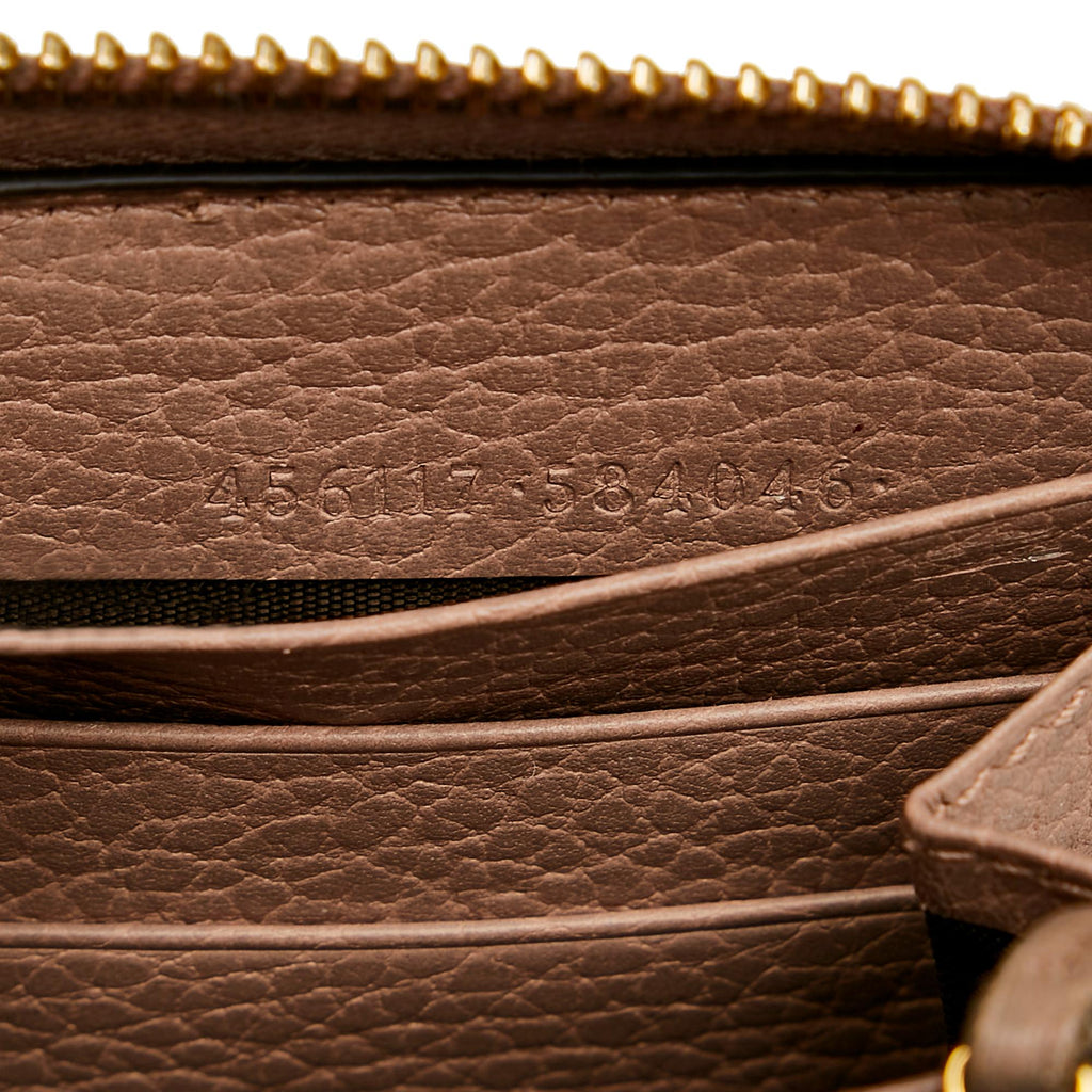 Gucci Gucci Marmont Leather Wallet (SHG-29633)