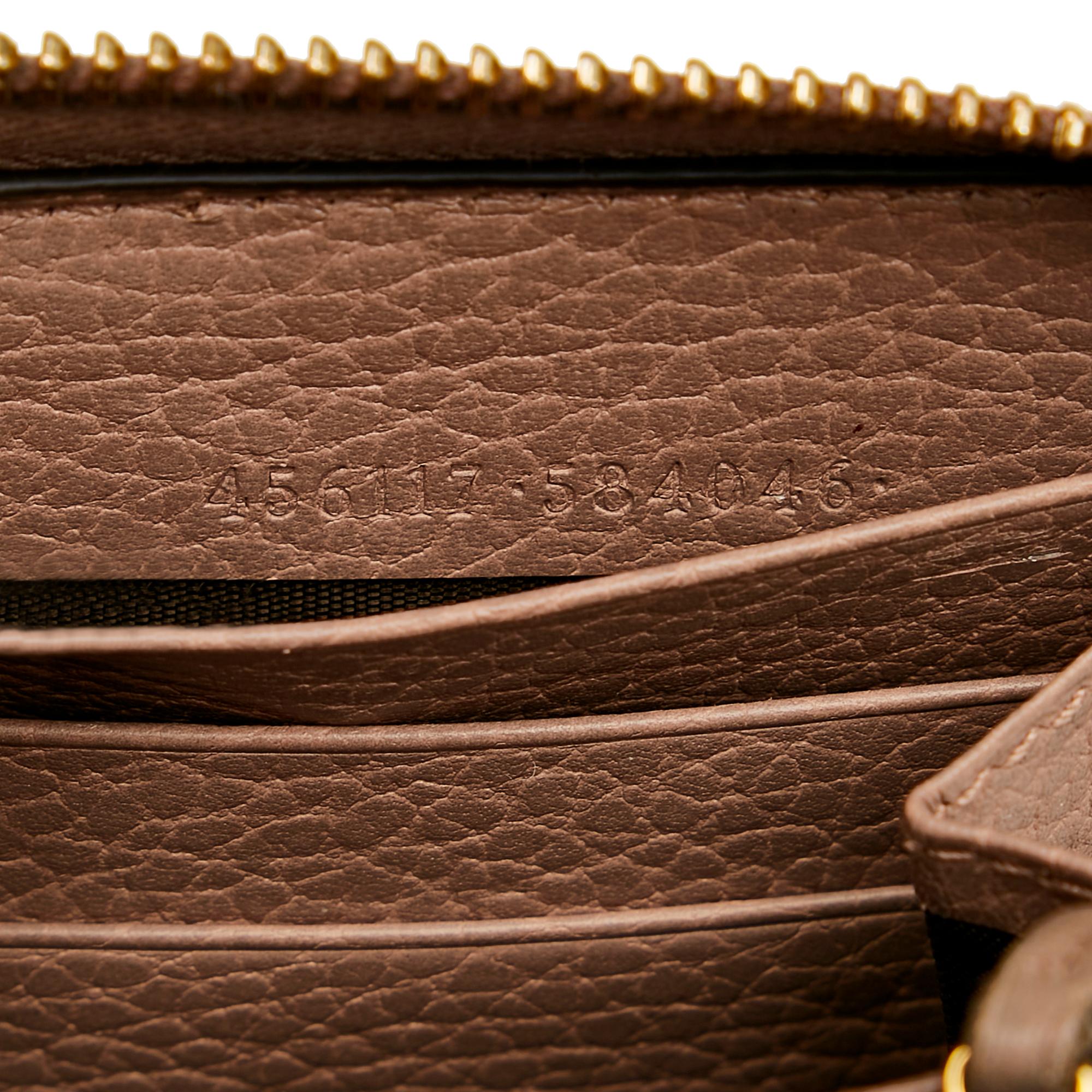 Gucci Gucci Marmont Leather Wallet (SHG-29633)