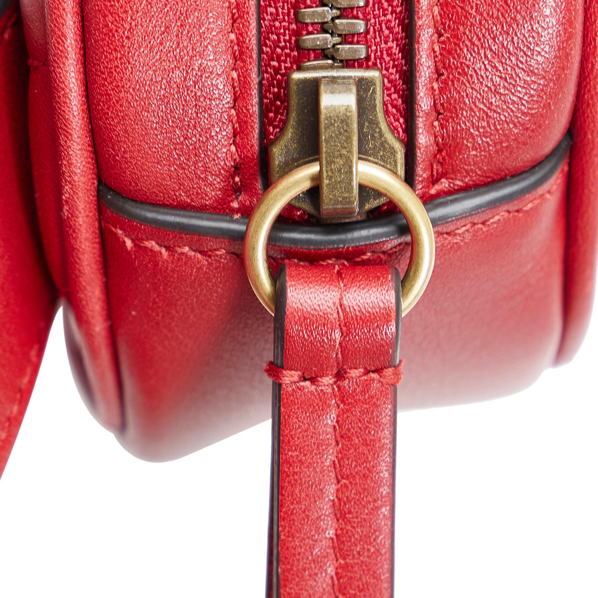 Gucci GG Marmont Matelasse Belt Bag (SHG-rueAua)