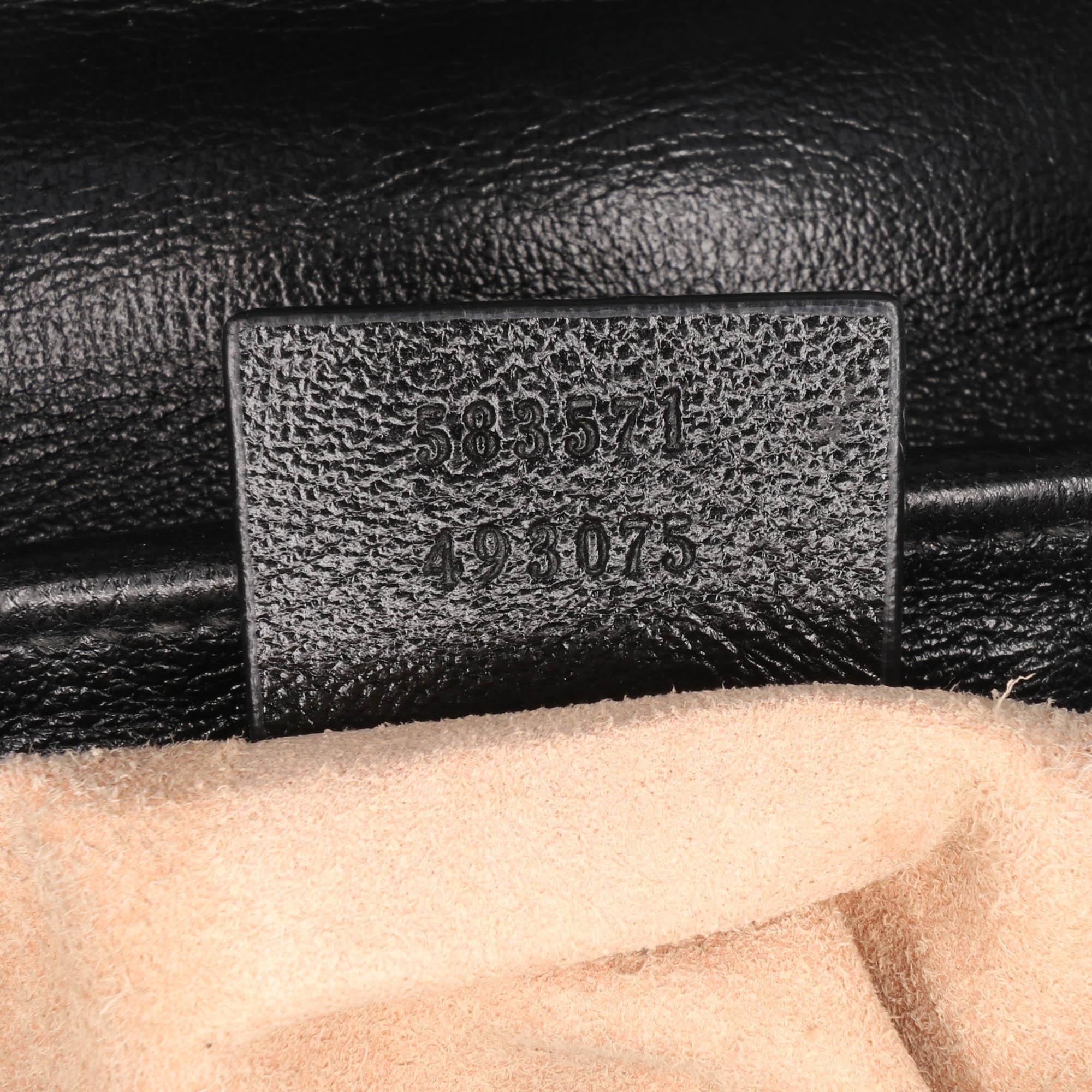 Gucci GG Marmont Matelasse Canvas Top Handle Bag