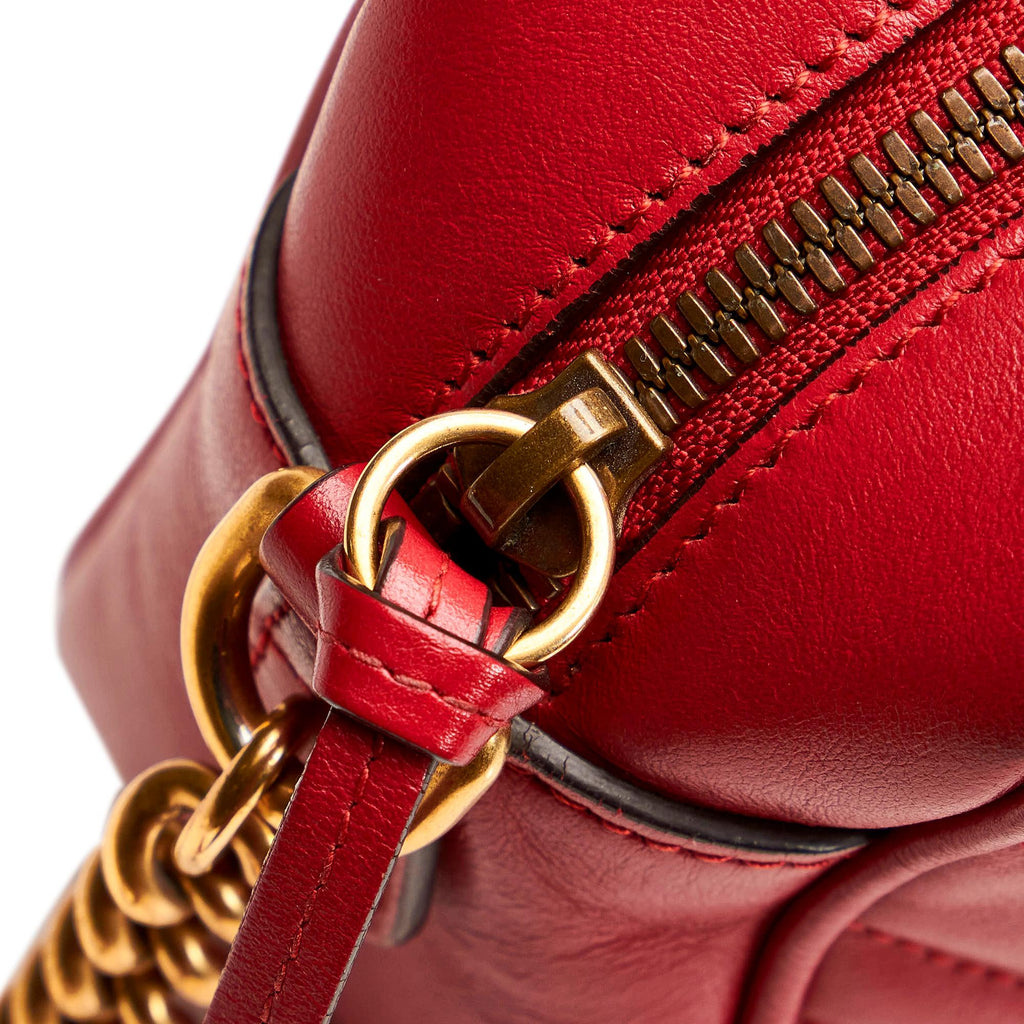 Gucci Gucci Marmont Matelasse Crossbody Bag (SHG-30217)