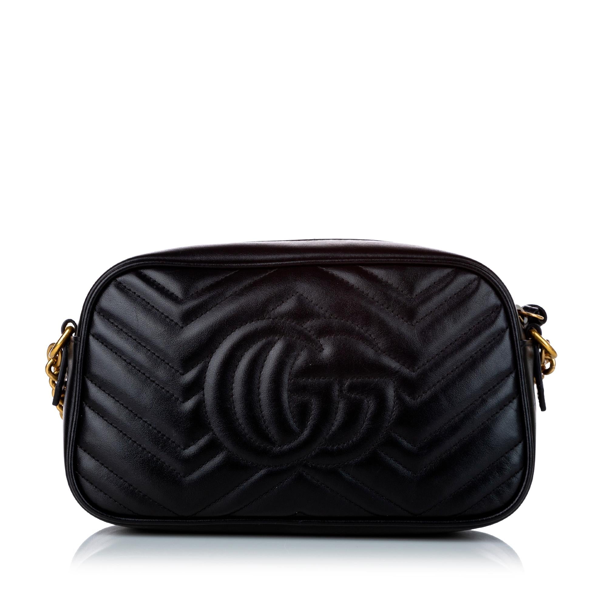 Gucci Gucci Marmont Matelasse Crossbody Bag (SHG-30404)