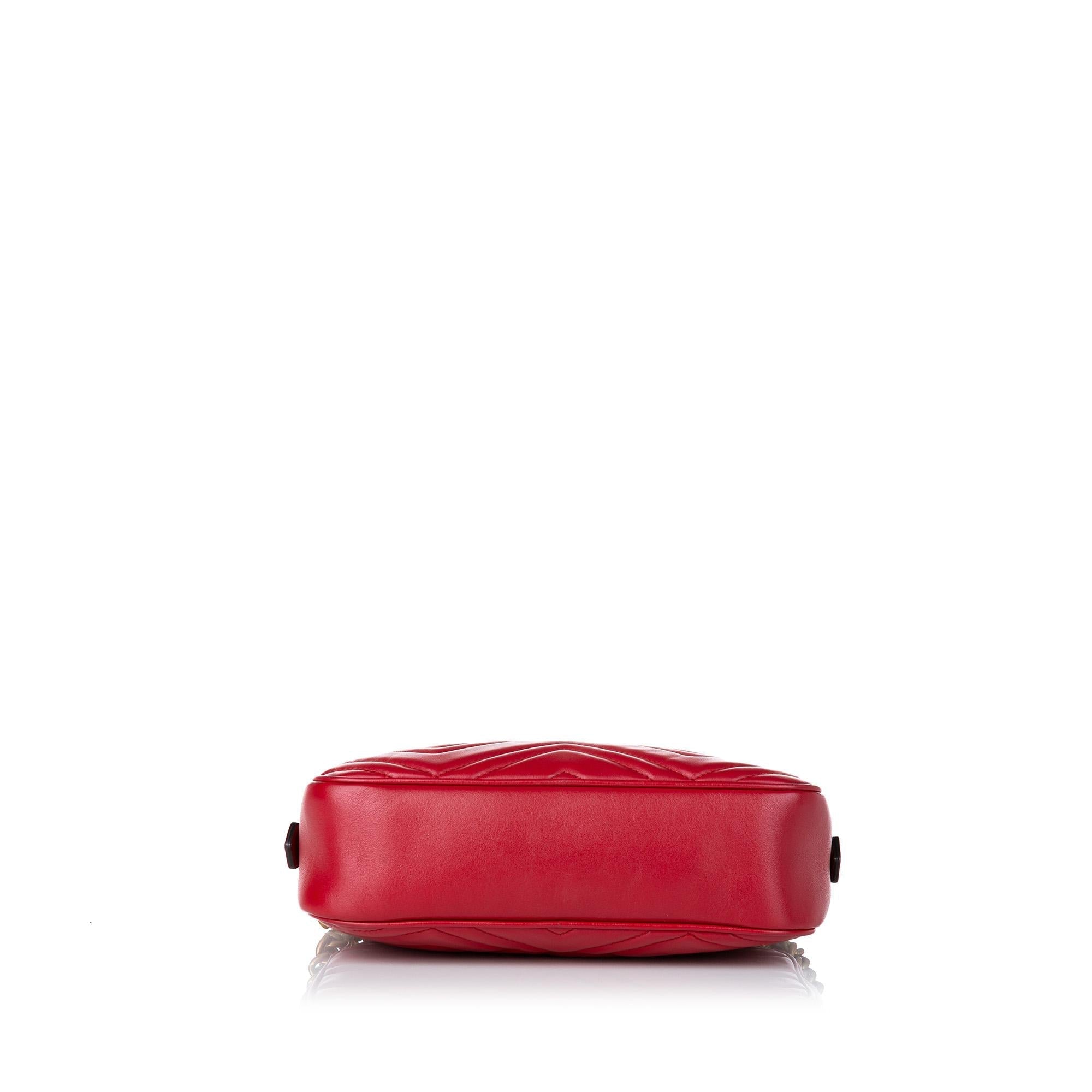 Gucci Gucci Marmont Matelasse Crossbody Bag (SHG-30567)